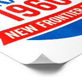 Jfk Lbj 1960 New Frontier John F Kennedy Campaign  ポスター (角)