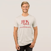 JFK Q&Aトリブレンドシャツ トライブレンドＴシャツ (正面全面)