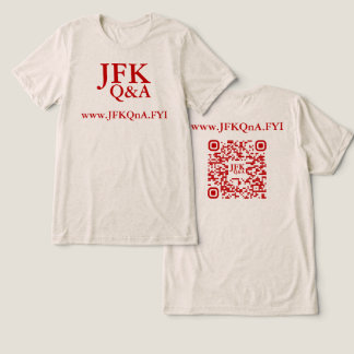 JFK Q&Aトリブレンドシャツ トライブレンドＴシャツ