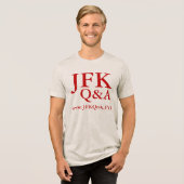 JFK Q&Aトリブレンドシャツ トライブレンドＴシャツ (正面全面)