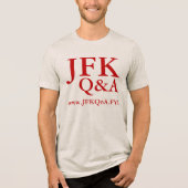 JFK Q&Aトリブレンドシャツ トライブレンドＴシャツ (正面)