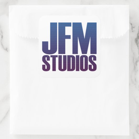 JFM Studioステッカー スクエアシール (バッグ)