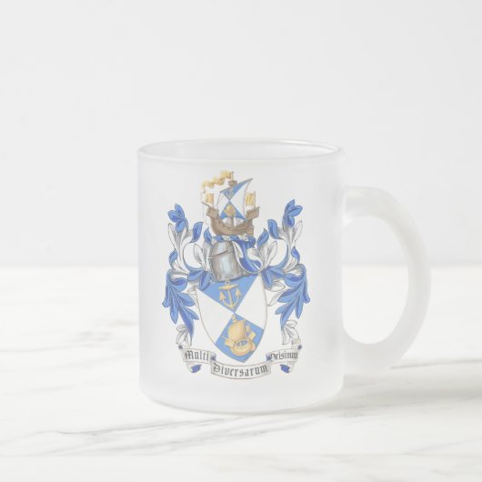 JFNすり曇り10ozマグカップ フロストグラスマグカップ (右)