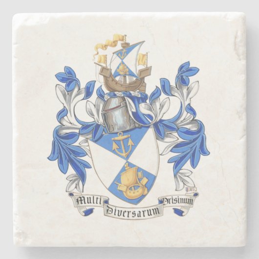 JFN大理石コースター ストーンコースター (正面)