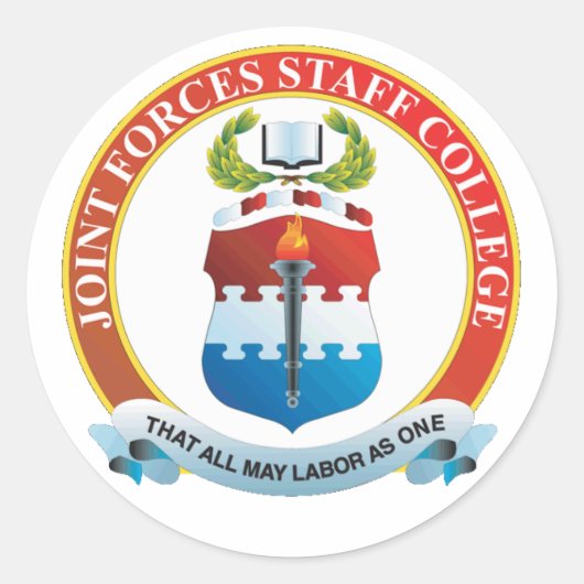 JFSCステッカー ラウンドシール (正面)