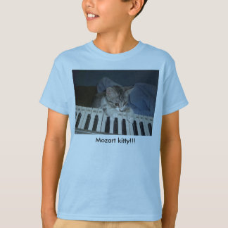 jfu 254のモーツァルトの子猫! 、モーツァルトの子猫!!! tシャツ