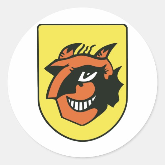 jg54エンブレム ラウンドシール (正面)