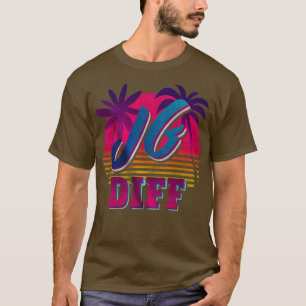 JG DIFFレトロジャングルの差より優れたジャングラーの勝利 Tシャツ