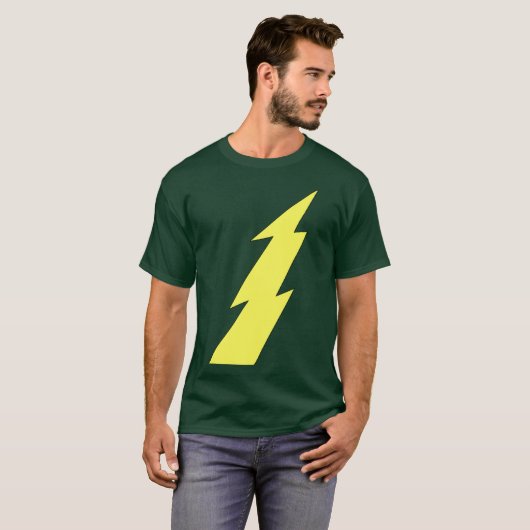 JG Lightning Bolt retro boy Tシャツ (正面フル)
