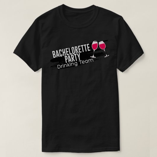 JGA 独身女性パーティ 飲み会チーム 4 Tシャツ (デザイン正面)