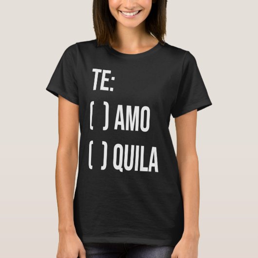 Jga Te Aamo Tequila Bridal Party Bachelorette Enga Tシャツ (正面)