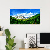 jGibney Breckenridge CO 1999art300dpi 78x40 ポスター (ホームオフィス)