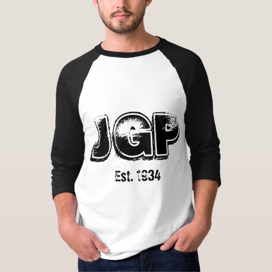 JGPの1934年の野球 Tシャツ (正面)