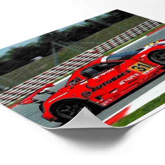 JgtcトヨタMr2 ポスター (角)