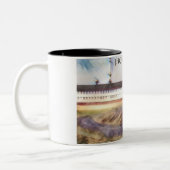 JHQラインダレン記念マグカップ ツートーンマグカップ (左)