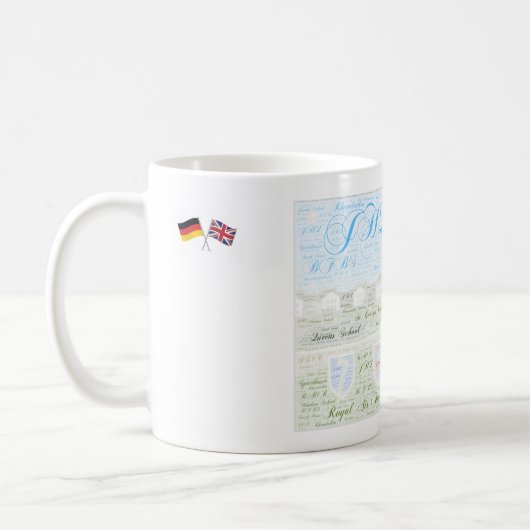JHQラインダレン記念マグ コーヒーマグカップ (左)