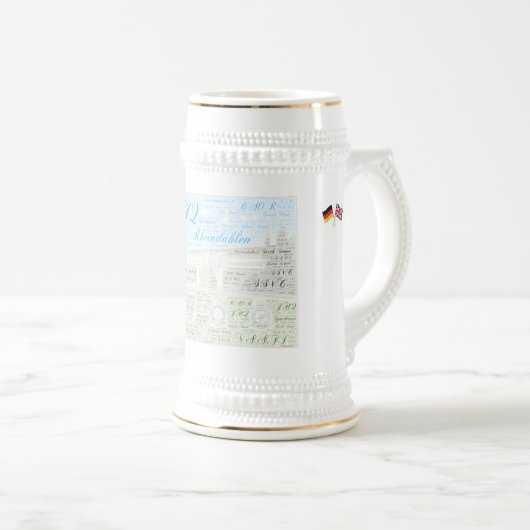 JHQ Rheindahlen Polymentation, 650 ml ビールジョッキ (正面右)