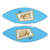 Jiaozi /餃子中国の漫画イラストレーション アメリカンフットボール (パネル)