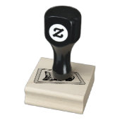 Jiaozi /餃子中国の漫画イラストレーション ラバースタンプ (スタンプ)