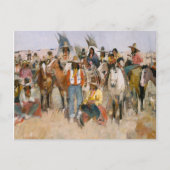 Jicarilla Apache Fiesta ,Famous Painter ポストカード (正面)