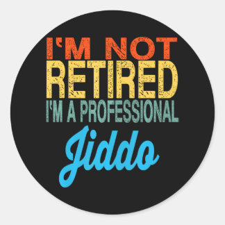 Jiddo Arab Grandpa – アラビア語の父の日 ラウンドシール