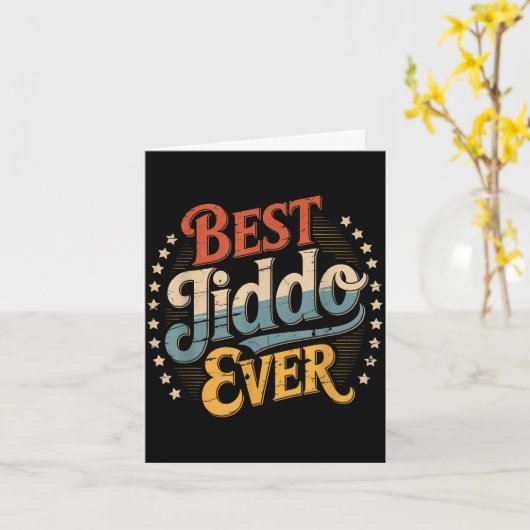 Jiddo ever  カード (黄色い花)