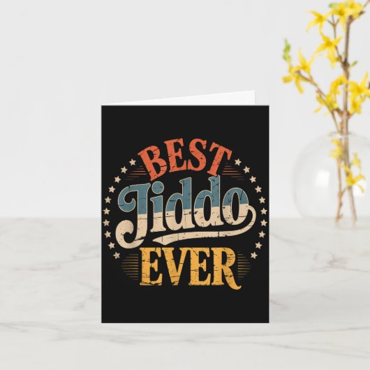 Jiddo ever  カード (黄色い花)