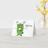 Jigglywoo • イアンマンの年齢6 カード (黄色い花)