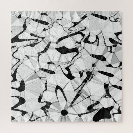 Jigsawの白黒パズル ジグソーパズル (縦)