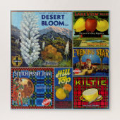 JIGSAWパズル – 砂漠開花:クラートラベルを作成 ジグソーパズル (縦)