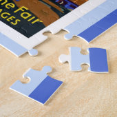 JIGSAWパズル- 1934シカゴワールドズフェア ジグソーパズル (側面)