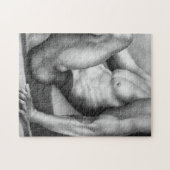 Jigsaw Puzzle 11x14 Male Bodybuilder Art +Gift Box ジグソーパズル (横)