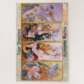 JIGSAW PUZZLE - Alphonse Mucha's "Four Seasons" ジグソーパズル (縦)