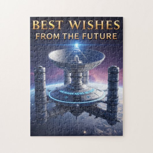 Jigsaw puzzle best wishes from the future Armenian ジグソーパズル (縦)