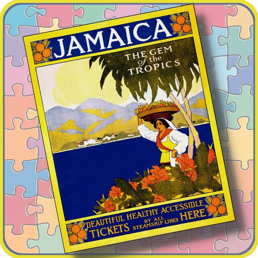 JIGSAW PUZZLE - Jamaica - Gem of the Tropics ジグソーパズル