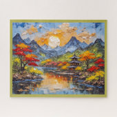 JIGSAW PUZZLE - Japanese Landscape - Digital Art ジグソーパズル (横)
