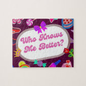 Jigsaw Puzzles – Cute Retro Typography Design for  ジグソーパズル (横)