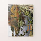 Jigsaw Travel，フィンランド秋，トレーラサイド ジグソーパズル (縦)