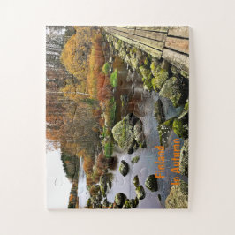 Jigsaw Travel，フィンランド秋，トレーラサイド ジグソーパズル