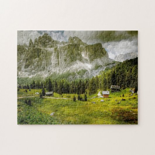 Jigsaws Dolomites South Tyrol Alpine. ジグソーパズル (横)