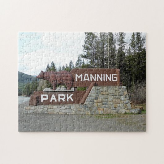 Jigsaws Manning Parkカナダ。 ジグソーパズル (横)