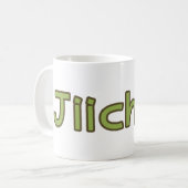 Jiichanのマグ コーヒーマグカップ (正面左)