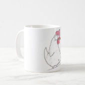 JiiVeeの鶏 コーヒーマグカップ (正面左)