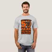 JIL 50周年記念リユニオンTシャツ 1976-2026 (グレー) Tシャツ (正面フル)