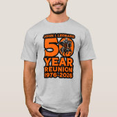 JIL 50周年記念リユニオンTシャツ 1976-2026 (グレー) Tシャツ (正面)