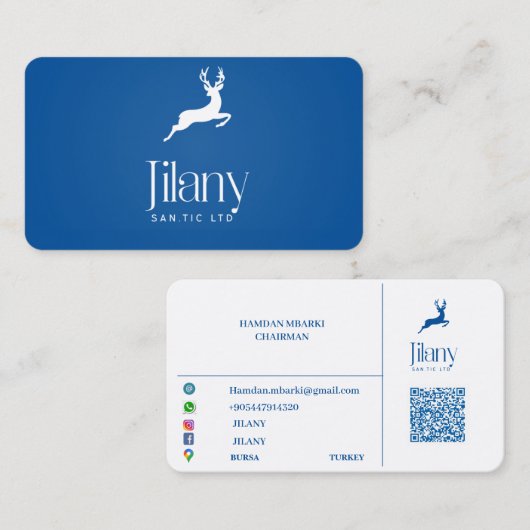 JILANY名刺 名刺 (正面/裏面)