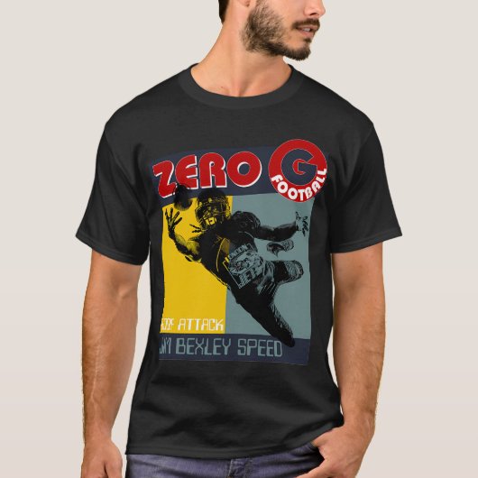 Jim Bexley Speed London Jets Zero Gee Roof Attack Tシャツ (正面)
