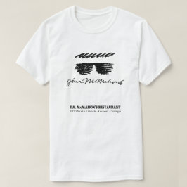 Jim McMahon's Restaurant,シカゴ, IL Tシャツ