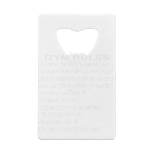 Jim Rules #USAPatriotGraphics ©WhiteTigerLLC.Com クレジットカード栓抜き (裏面)