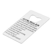 Jim Rules #USAPatriotGraphics ©WhiteTigerLLC.Com クレジットカード栓抜き (裏面アングル)